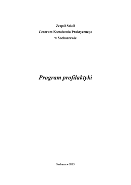 Program profilaktyki - 80