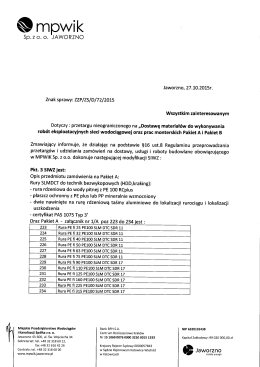 Modyfikacja SWIZ