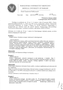 warszawski uniwersytet medyczny medical university of warsaw