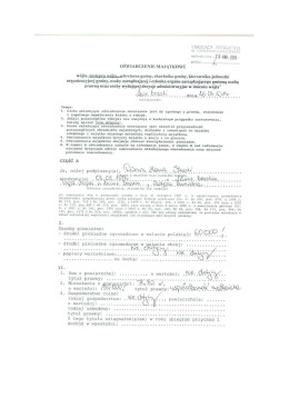 Dariusz Struski - Zastępca Burmistrza Lewina