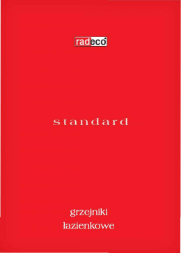 Katalog Radeco Standard 2015