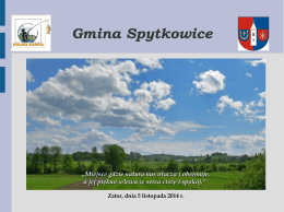 Gmina Spytkowice - Spytkowice, Urząd Gminy