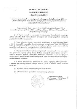 " Ĺ UCHWAŁA NR VII/59/2015 RADY GMINY