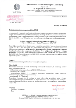 Wyjaśnienie na zapytanie (2)