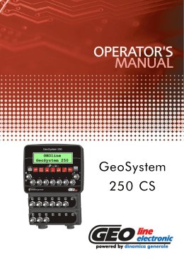 GeoSystem 250 CS