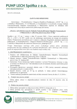 PUHP LECH Sp&oacute;łka z o.o.
