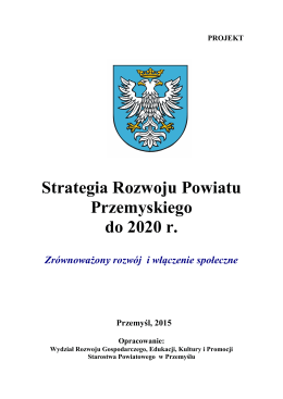 Strategia Rozwoju Powiatu Przemyskiego