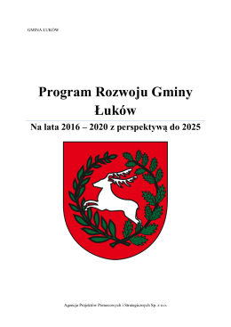 Program Rozwoju Gminy Łuków (dokument PDF)