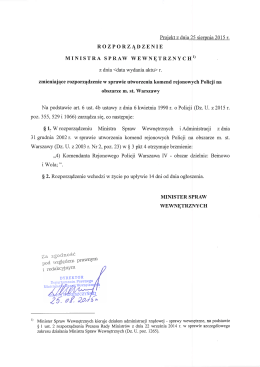 MINISTRA sPRAw wEwNĘTRzNYCH&rdquo;