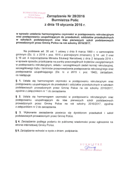 z dnia 19 stycznia 2016 r.