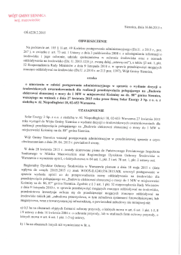 wój`r GMINY sieNNicA - Biuletyn Informacji Publicznej