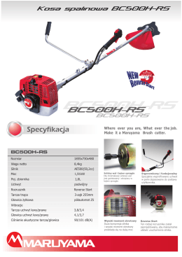 BC500HRS - karta produktu