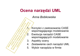 Ocena narzędzi UML