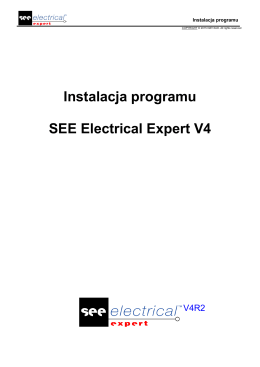 Instalacja programu SEE Electrical Expert V4