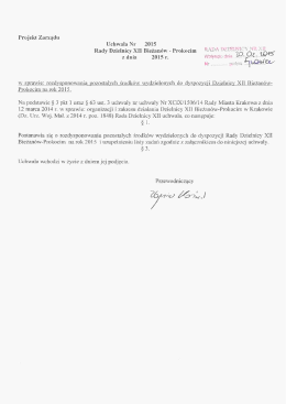 - Dzielnica XII Krakowa
