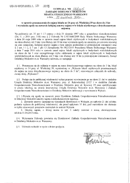 Uchwała nr 581/2015 - Zakład Gospodarki Nieruchomościami