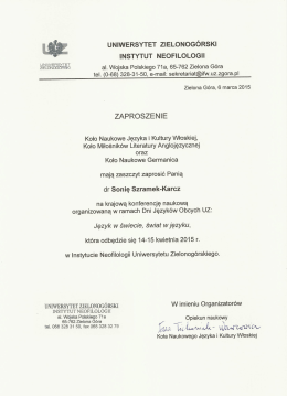 ZaproszenieNaKonferencje