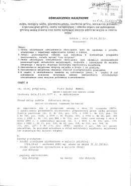 Piotr Wawer - Sekretarz Gminy - Biuletyn Informacji Publicznej