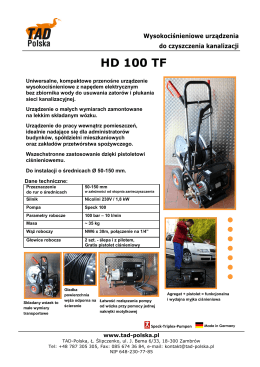 HD 100 TF - Oferia.pl