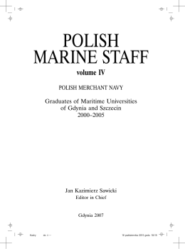 POLISH MARINE STAFF