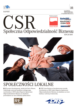 Raport CRS w Polska The Times