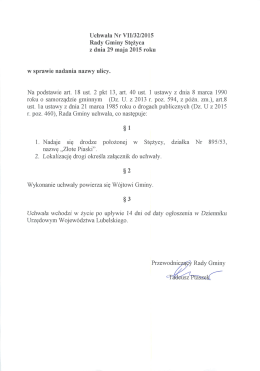 Plik źródłowy - Urząd Gminy Stężyca