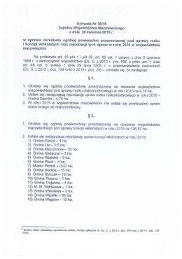Uchwała Nr 36/15