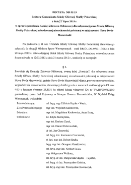 z anizoŻ/ł lipca 2015 r.
