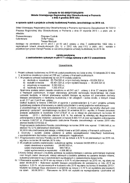Składu Orzekającego Regionalnej Izby