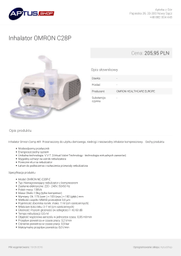 Inhalator OMRON C28P