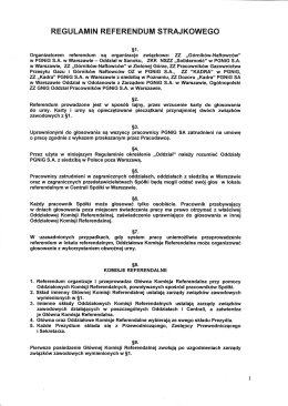 Regulamin Referendum Strajkowego (kliknij aby pobrać)