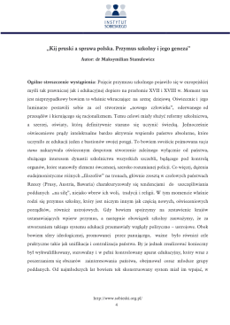 Kij pruski a sprawa polska