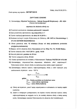 Wałcz, dnia 30.06.2015 r.