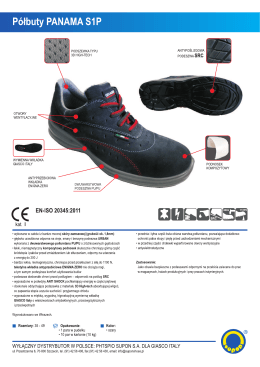 P&oacute;łbuty PANAMA s1 P