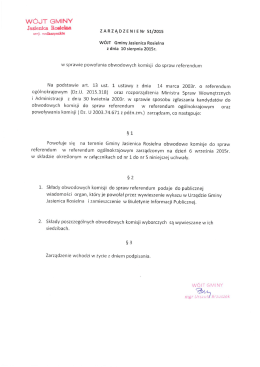 wójt gminy - Biuletyn Informacji Publicznej, Urząd Gminy Jasienica