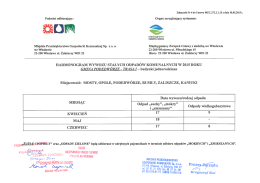Harmonogram 2 - Gmina Podedw&oacute;rze