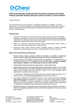 G Chiesi - Centrum Informacji o Leku