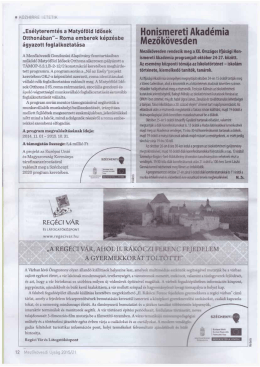 "Es&eacute;lyteremt&eacute;s a Maty&oacute;f&ouml;ld Idősek Otthon&aacute;ban"