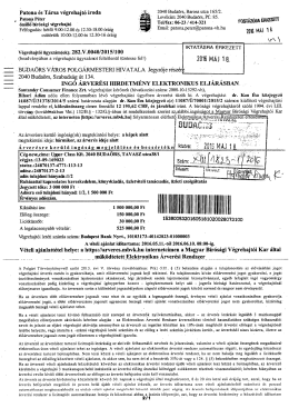 Page 1 • Végrehajtói ügyszám(ok): 282.V.0040/2015/100