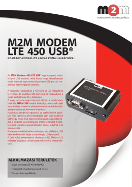 m2m modem lte 450 usb - Wireless