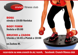 Crunch fitness club