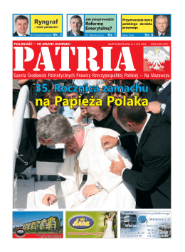 na Papieża Polaka - Gazetapatria.pl
