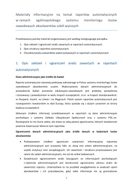 Pobierz opis badania - absolwenci.nauka.gov.pl