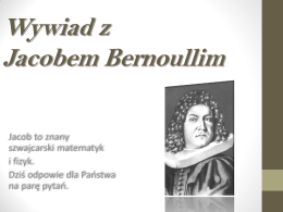 Jacobem Bernoullim
