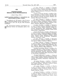 Page 1 Nr. 68, Dzienník Ustaw. Poz, 627 í 628. 1265 628