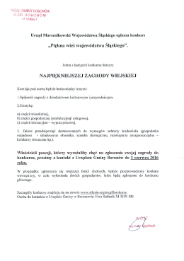 Zapraszamy do udziału w konkursie na najpiękniejszą