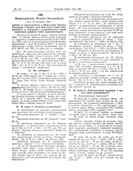 Page 1 » N2 i 19. 688. Rozporządzenie Ministra Komunikacji z dnia