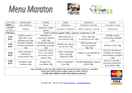 Menu Maraton 16,05-20,05 s.1