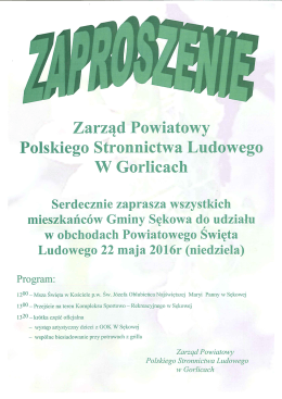 zaproszenie