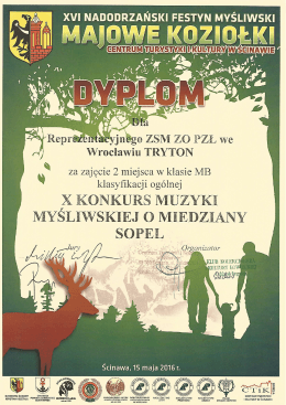 2. miejsce Klasa M
